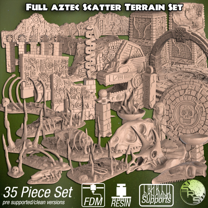 Aztec Themed Scatter Terrain's Cover