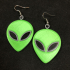 Alien Earrings & Flying Saucer Presentation Box image