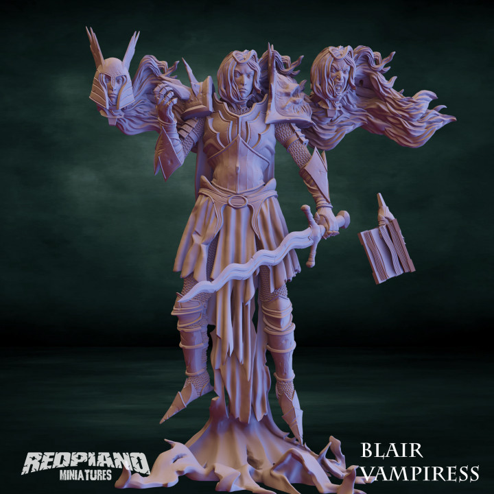 Blair Vampiress - Burly Girl 75mm Miniature's Cover