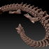 ARTICULATED CRYSTAL DRAGON - FLEXI CRYSTAL DRAGON 3D PRINT image