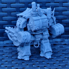 Picture of print of Manus Mortis Harvester Dreadnought