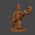 Final Fantasy Tactics inspired, female Time Mage, Tabletop DnD miniature, image