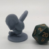 Kirby inspired, Elfilin, Tabletop DnD miniature image