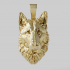 German shepard Pendant  - Jewellery - 36mm tall image
