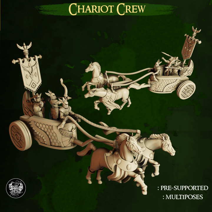Chariot Crew - High Elves's Cover