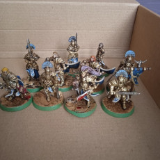 Picture of print of Great Sword Infantry - High Elves
