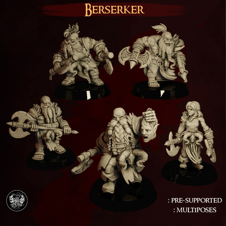 Dwarf Berserker's Cover
