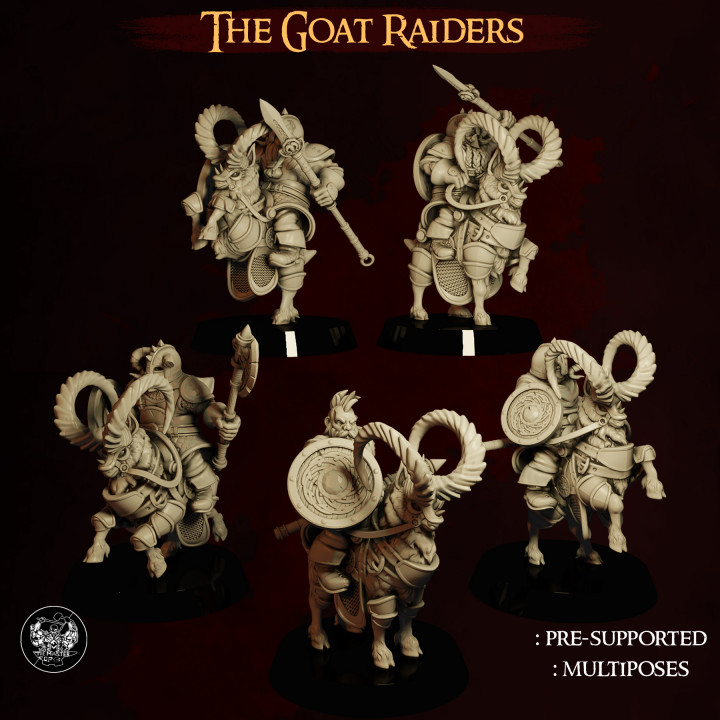 The Goat Raiders - Dwarven Army's Cover