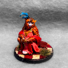 Picture of print of Monkey Concubine 32mm and 75mm pre-supported