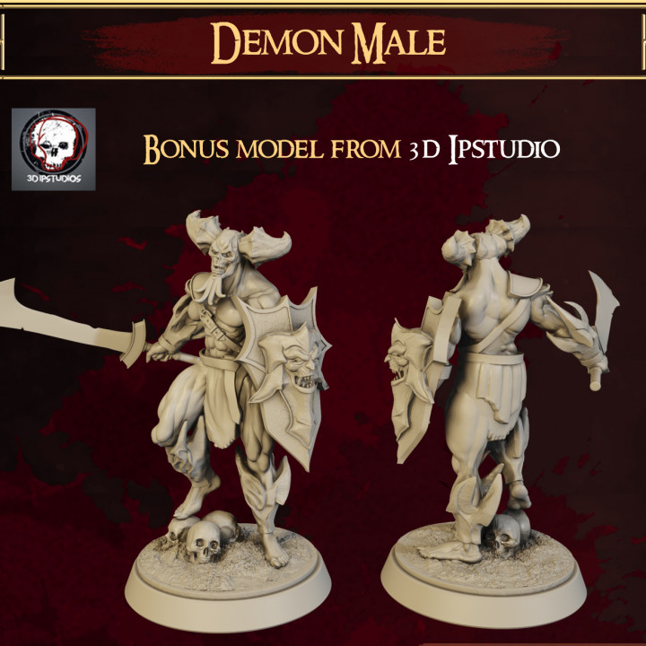 Demon Male - 3D Ipstudio's Cover