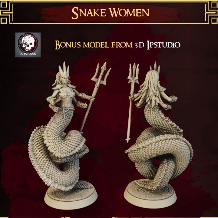 Snake Women - 3D IPstudio's Cover