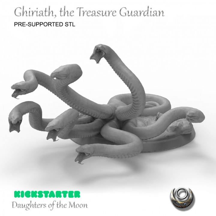 Ghiriat, the Treasure Guardian's Cover