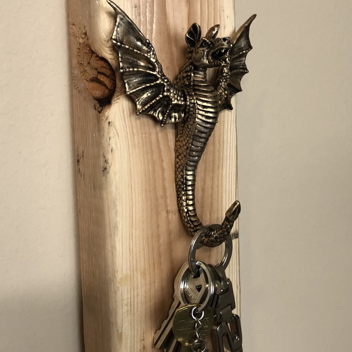 $2.00Heraldic Dragon(Amphiptere) Wall Hook