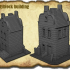 Printable Cityblocks - 4 Buildings und Ruins image
