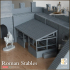 Roman Stables with Horse - End of Empire image