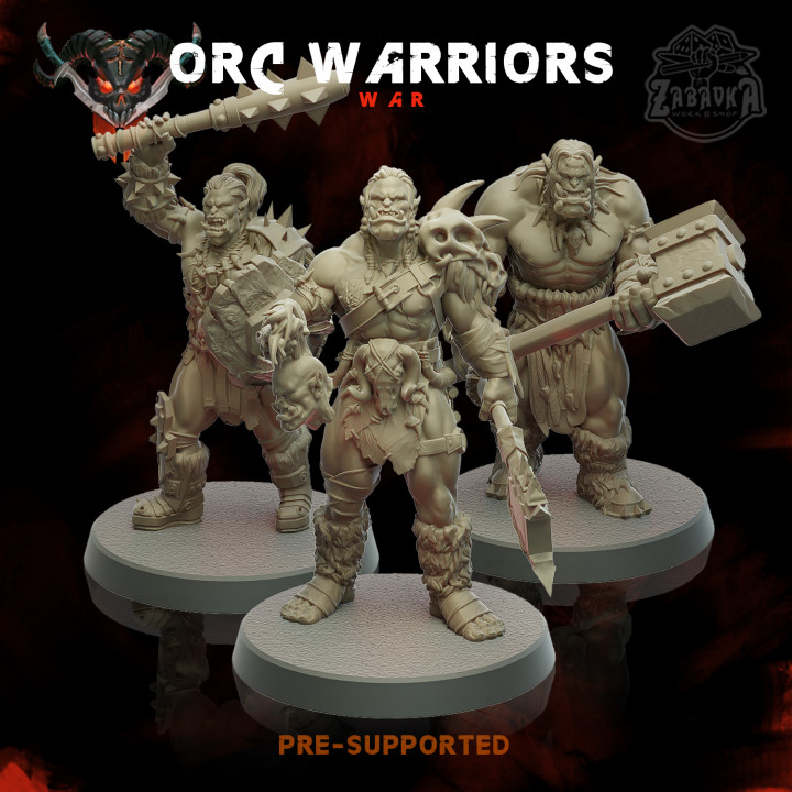 Orc Warriors - The Army of War's Cover