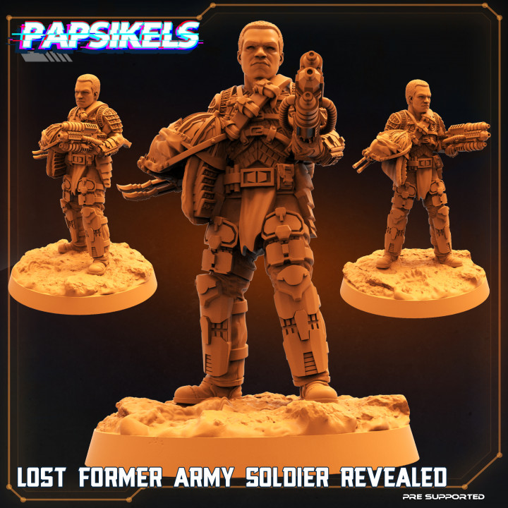 $4.99LOST FORMER ARMY SOLDIER REVEALED
