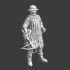 Medieval crossbowman - preparing image