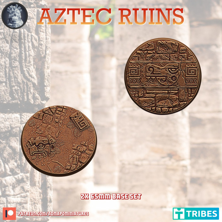 $3.50Aztec Ruins Base Set 2x65mm(Pre-supported)