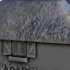Medieval house with carved door 7 - Hobbit medieval scenery terrain wargame image