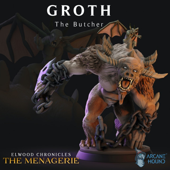 Groth the Butcher - Pre-supported's Cover