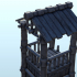 Wooden outpost 12 - Hobbit medieval scenery terrain wargame image