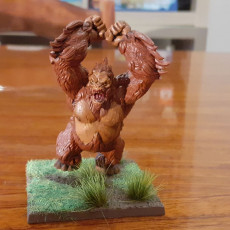 Picture of print of Savage Beasts of Kinjo Island - Woolly Prime Ape 02