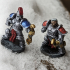 Storm Knights with Bows (pre supported) print image