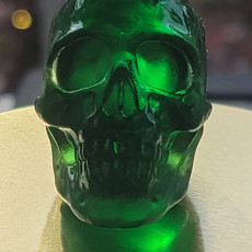 Picture of print of Human Skull for wargaming