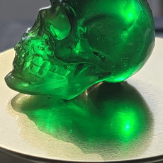 Picture of print of Human Skull for wargaming