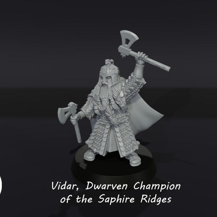 $2.00Vidar, Dwarf champion of the Saphire Ridges