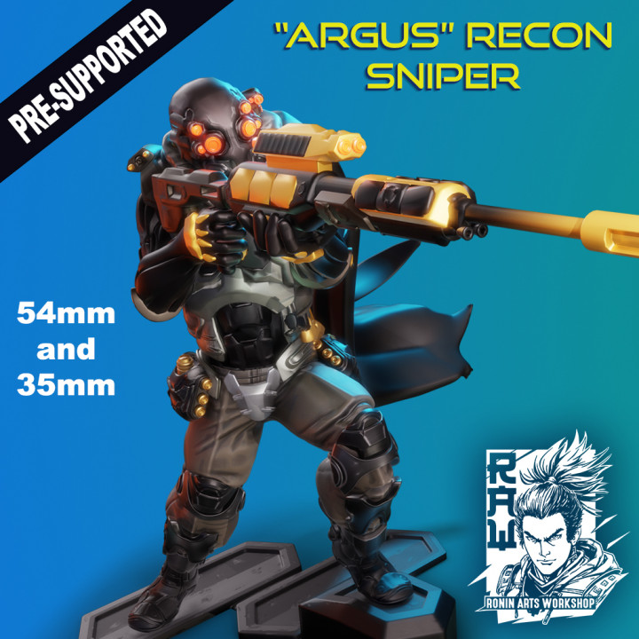 $7.99Advanced Recon Sniper "Argus" - Cyberpunk Soldier