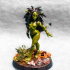 Gwendrel the Troll Maiden - Svartwood Trolls Beauty (Fantasy Pinup) print image