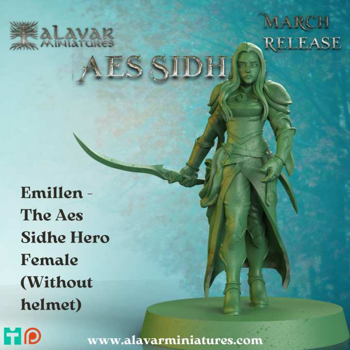 $4.00Emillen - The Aes Sidhe Hero Female(Without helmet)