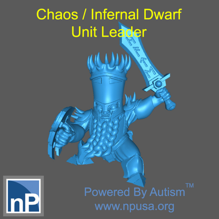 Chaos Dwarf Unit Leader