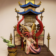 Picture of print of Katsuhito, Ryujin Axolotl Dragon (Pre-Supported)
