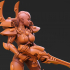 Space Elf Female Soldier Pose 4 - 8 Variants and 2 Pinups image