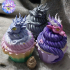 Cupcake Dragon - Piggy Bank - No Supports Needed! image