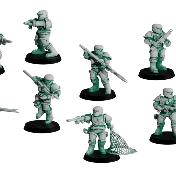 Boarders Elite Infantry of Akwafell's Cover