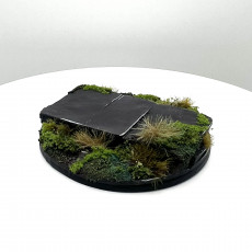 Picture of print of Graveyard - 3x 60mm Round Base /Base/ /Pre-supported/