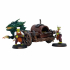 Travelling Goblin Bakers/Pie Sellers with Hand Cart, Mobile Oven and Mounts image