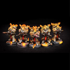 Picture of print of Hades Burning Legion - Ranged