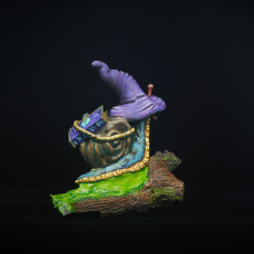 Picture of print of Snail wizard