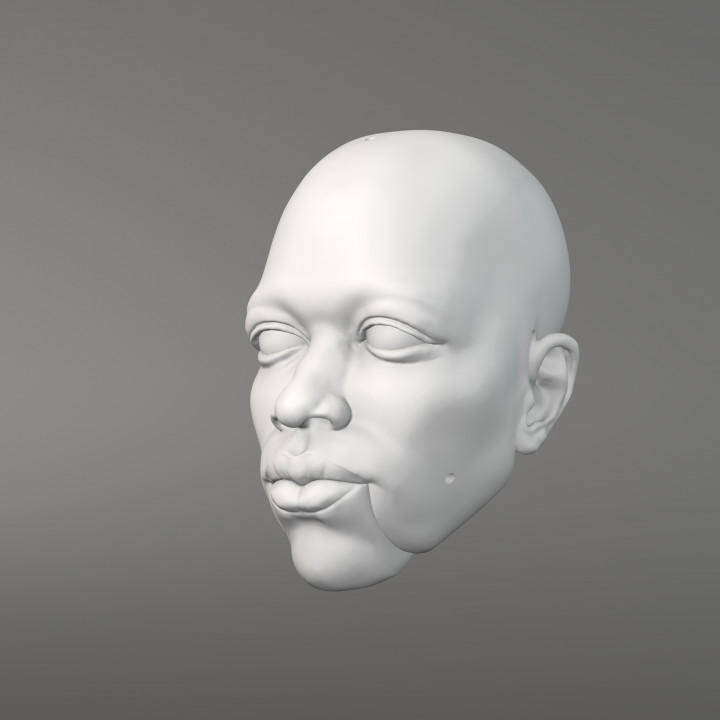 $8.99Jimmy Hendrix, 3D model of head (for doll, marionette, puppet)
