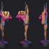 Peach - Stripper Pole Action - SFW(ish) Display Model image