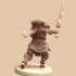 011 Ancient Indonesian Armored Warrior Scroll Guardian Pack image