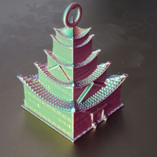 Picture of print of Pagoda Ornament - SUPPORT FREE!