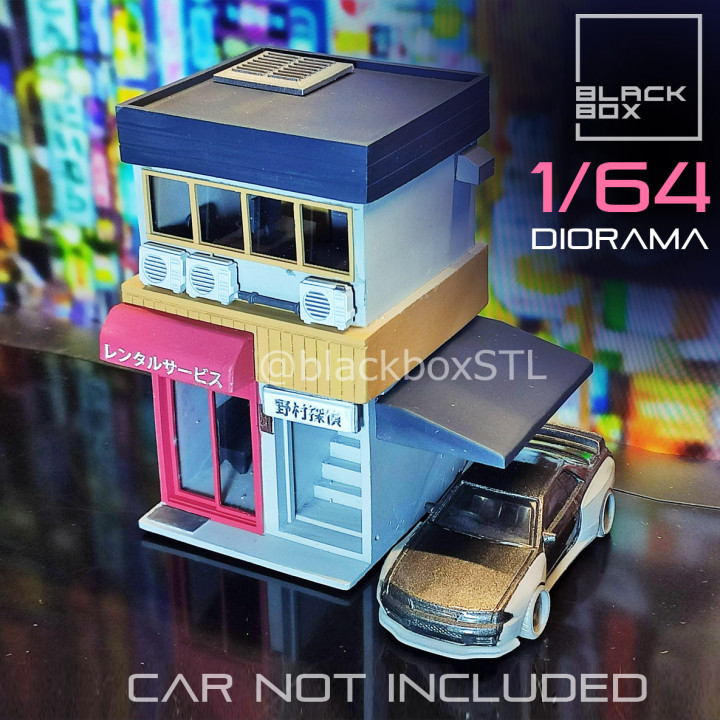 $10.00DIORAMA 1-64th scale - Commercial Building 01