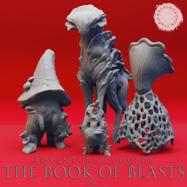 Myceloid Warband - Book of Beasts - Tabletop Miniatures (Pre-Supported)'s Cover