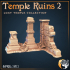 Temple Ruins Miniatures x5 image